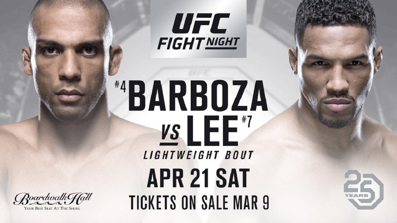 Backdrop for UFC Fight Night 128: Barboza vs. Lee