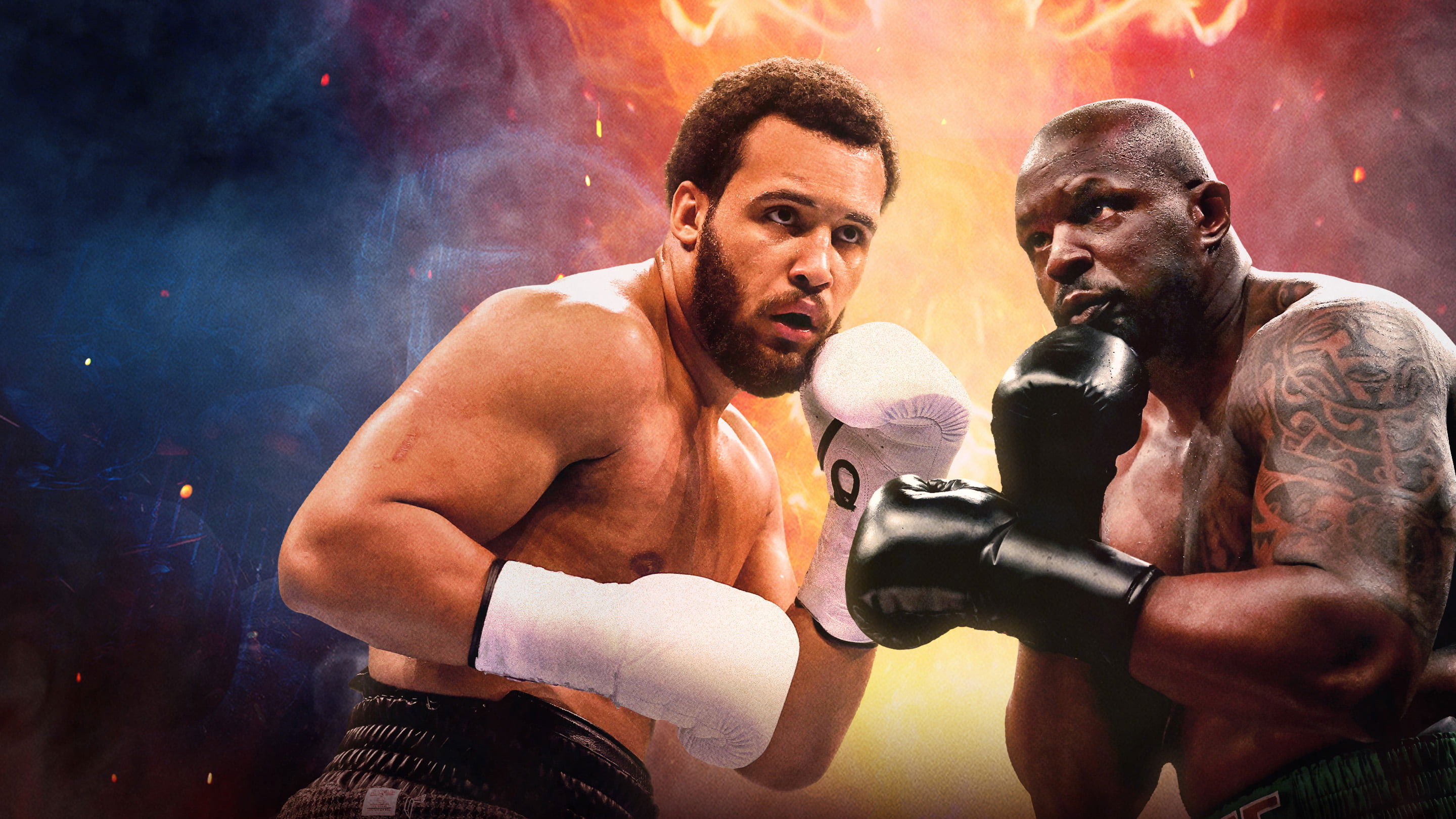 Backdrop for Moses Itauma vs. Dillian Whyte