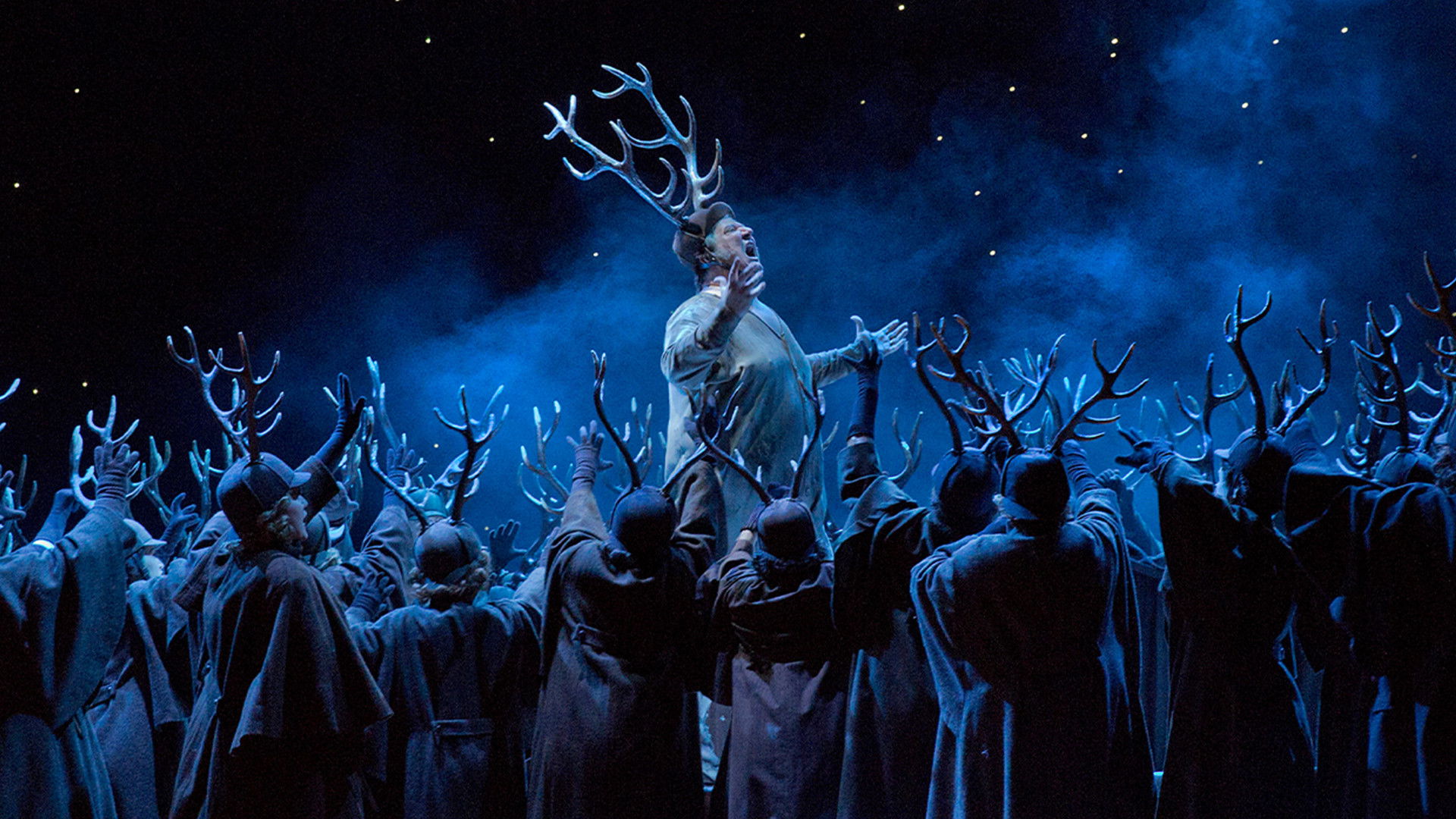 Backdrop for The Metropolitan Opera: Falstaff