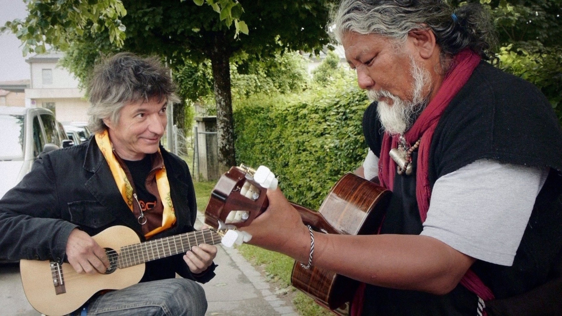 Backdrop for Tibetan Warrior
