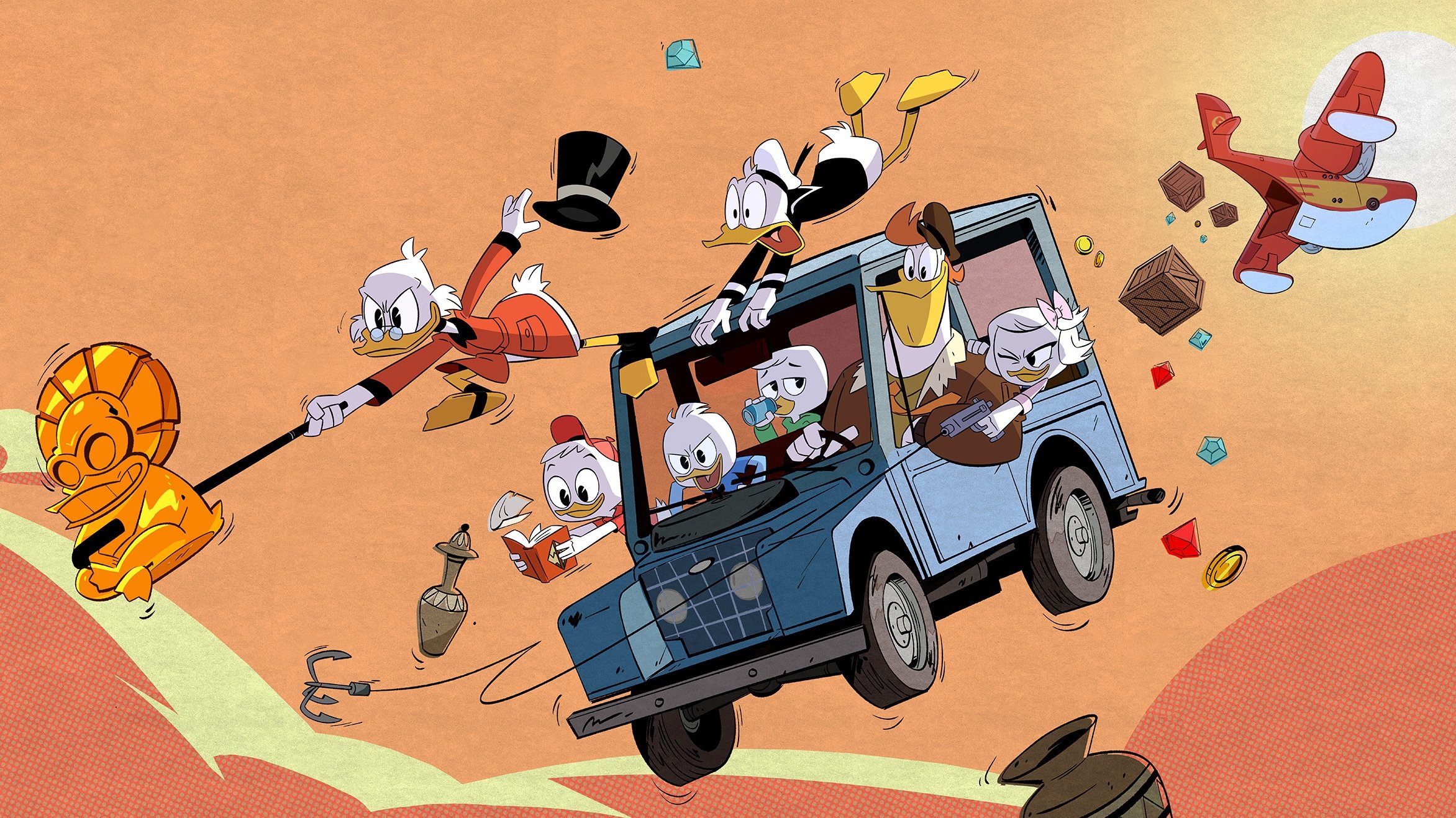 Backdrop for DuckTales