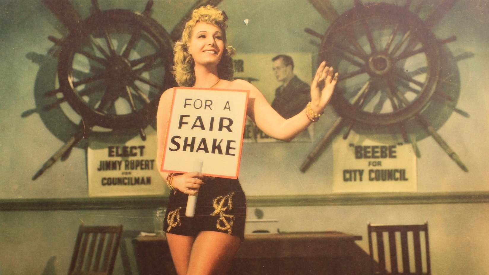 Backdrop for Tight Shoes