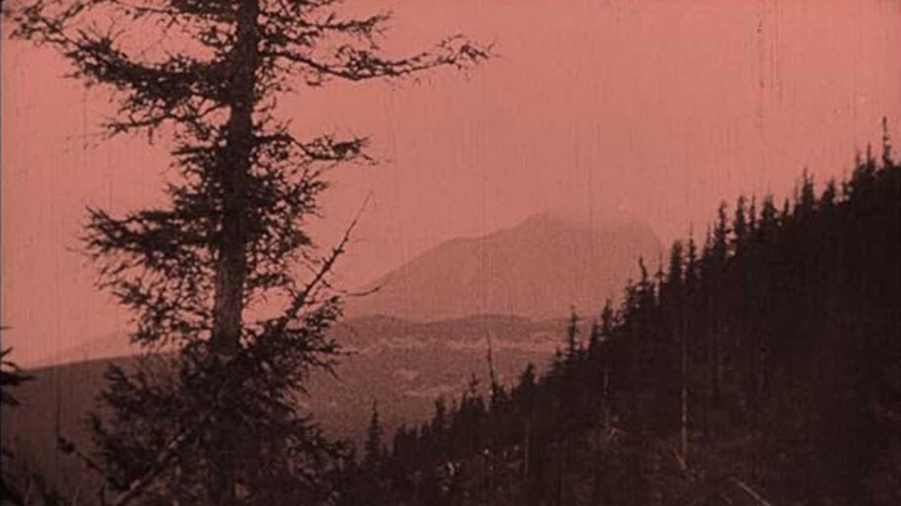 Backdrop for The Mysterious Castles in the Carpathians