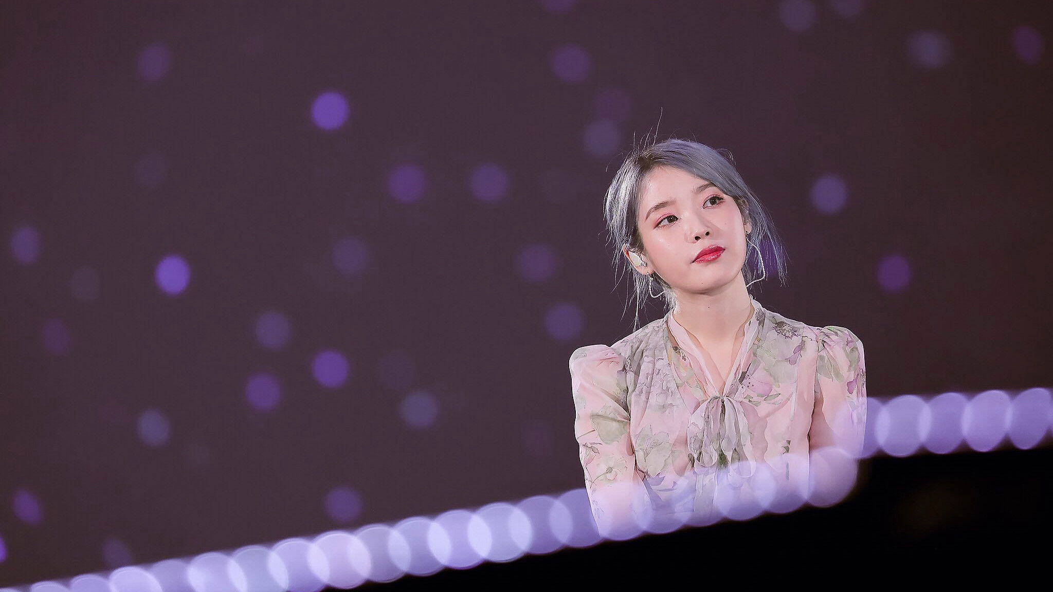 Backdrop for 2019 IU Tour Concert