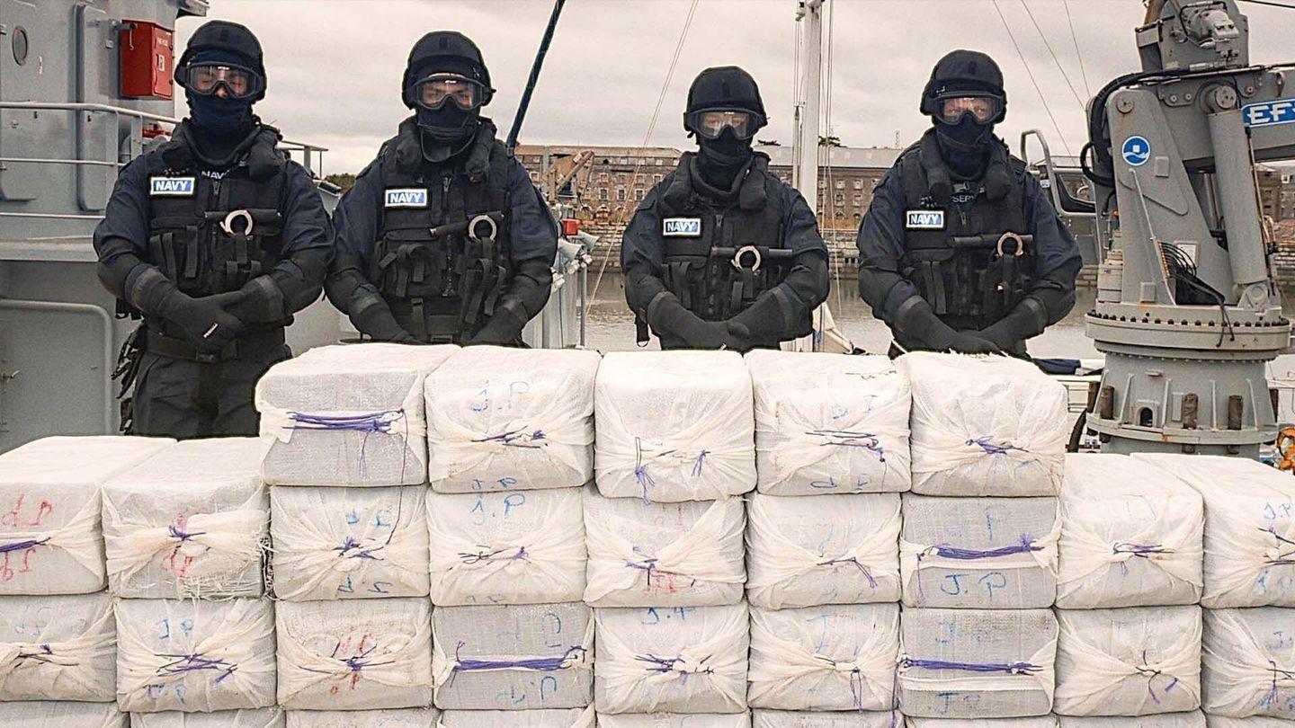 Backdrop for Drug trafficking, the poison of Europe