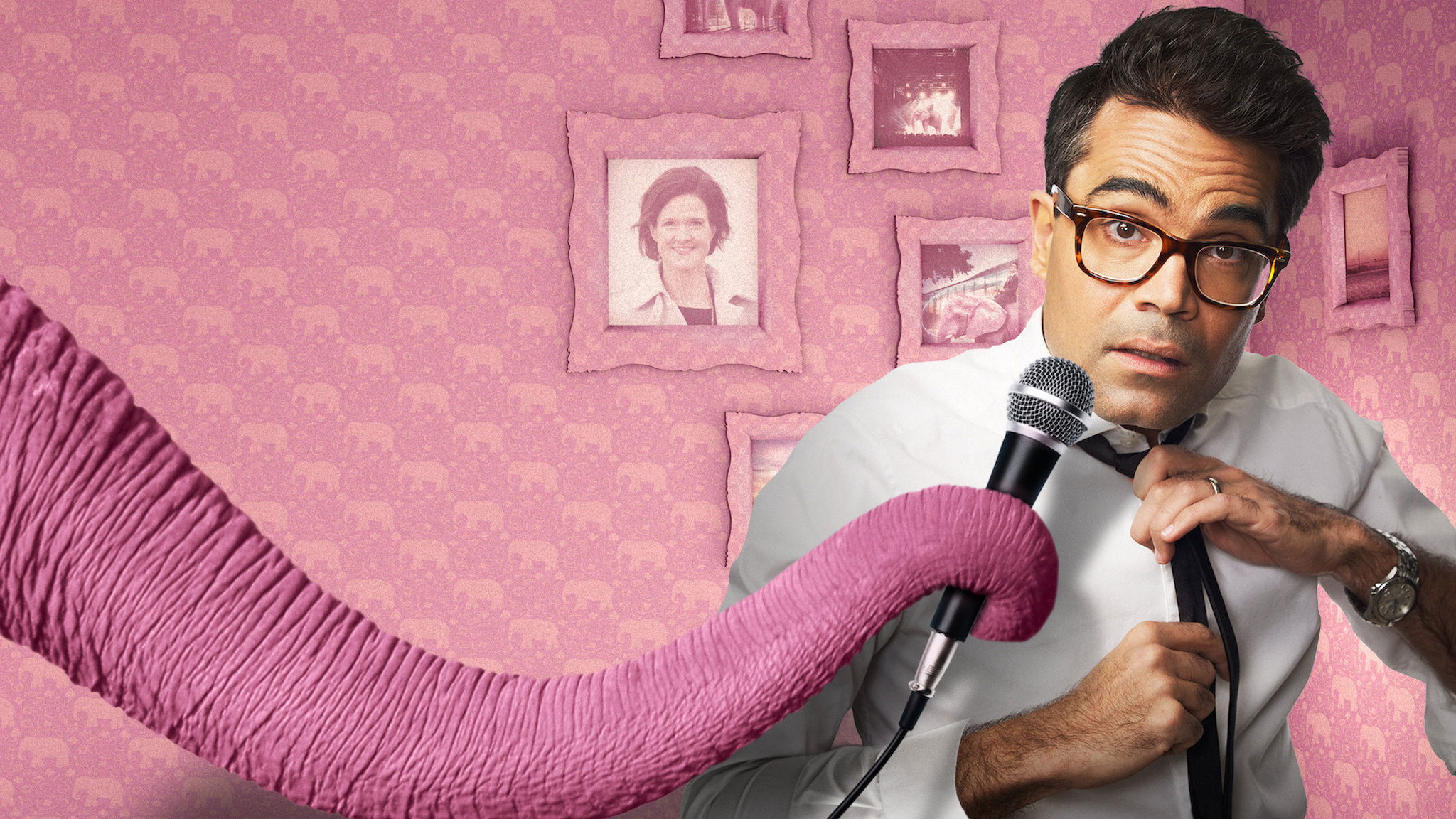 Backdrop for David Batra: Elephant in The Room