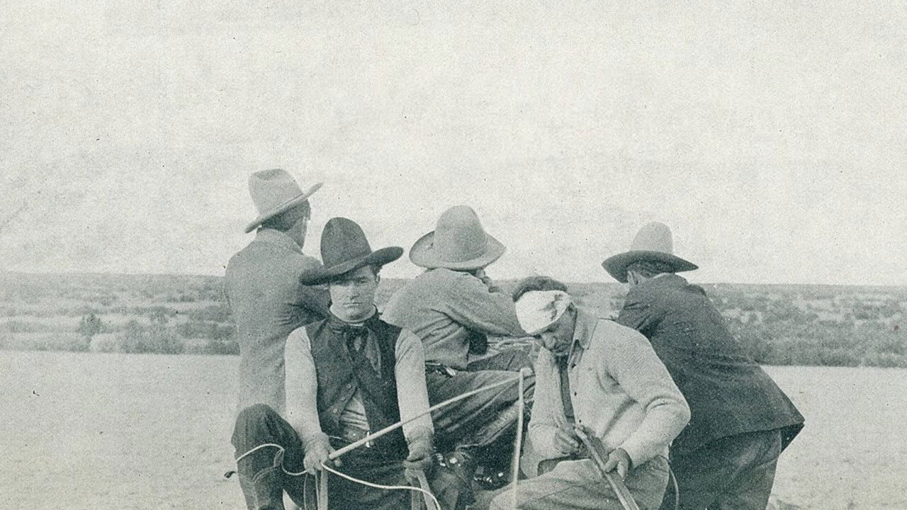 Backdrop for The Shotgun Man and the Stage Driver