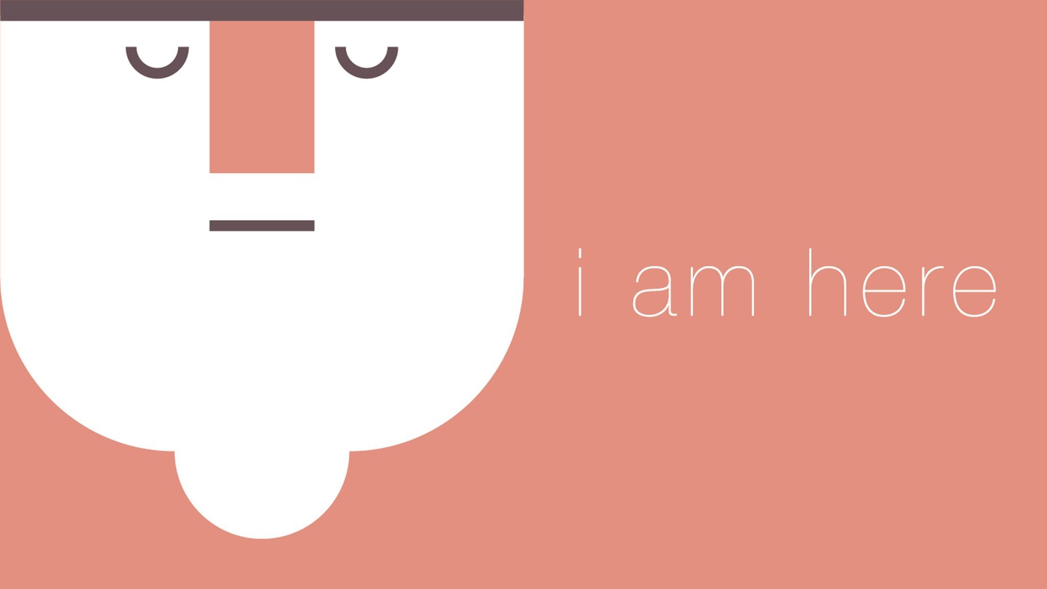 Backdrop for I Am Here