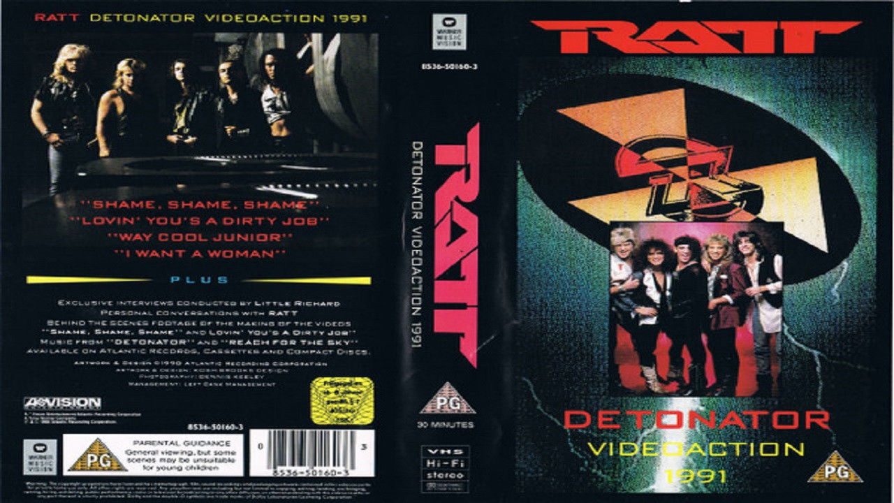 Backdrop for Ratt: Detonator Videoaction