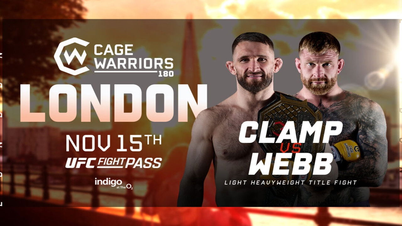 Backdrop for Cage Warriors 180: London