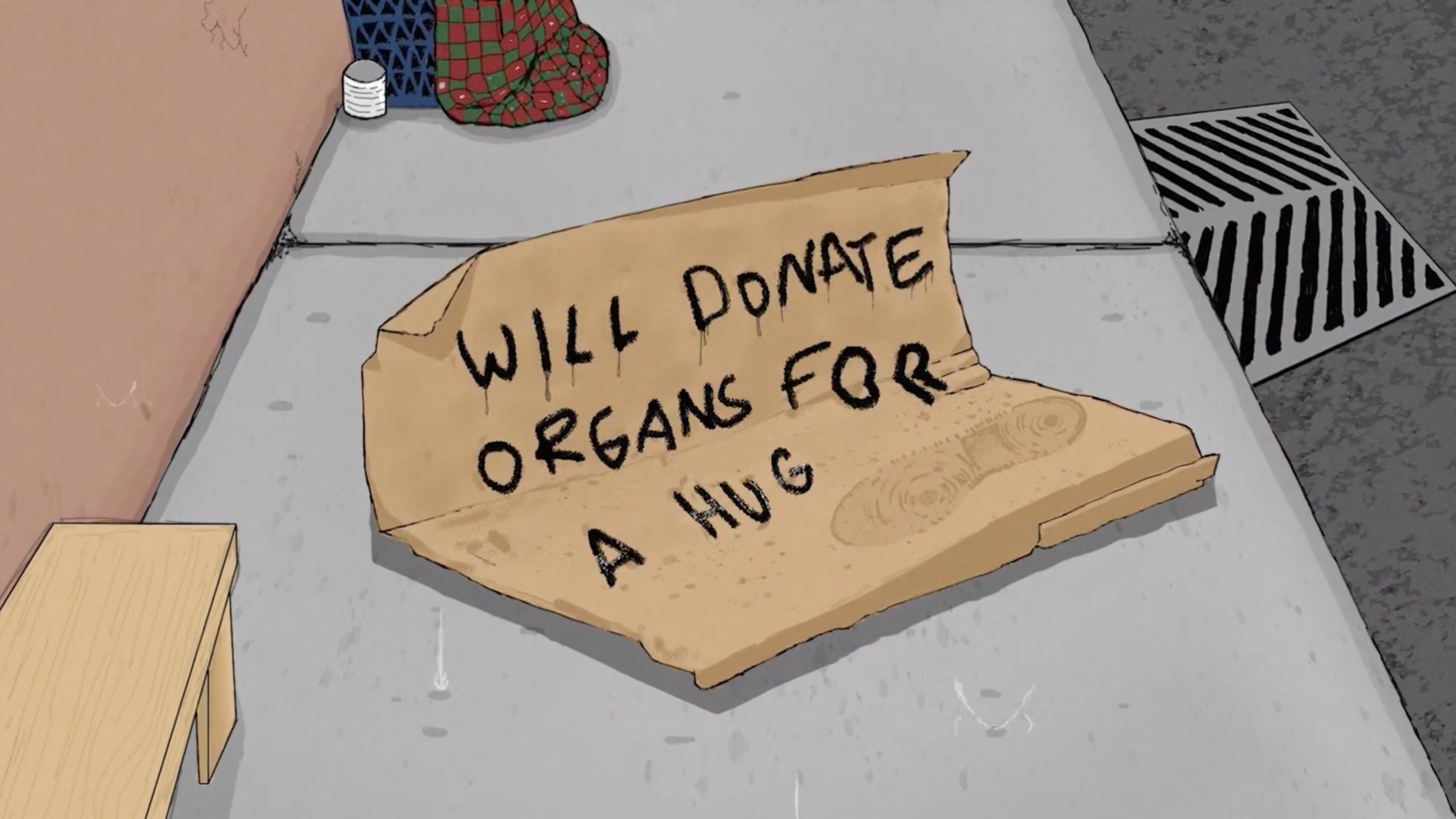 Backdrop for strawberry jam