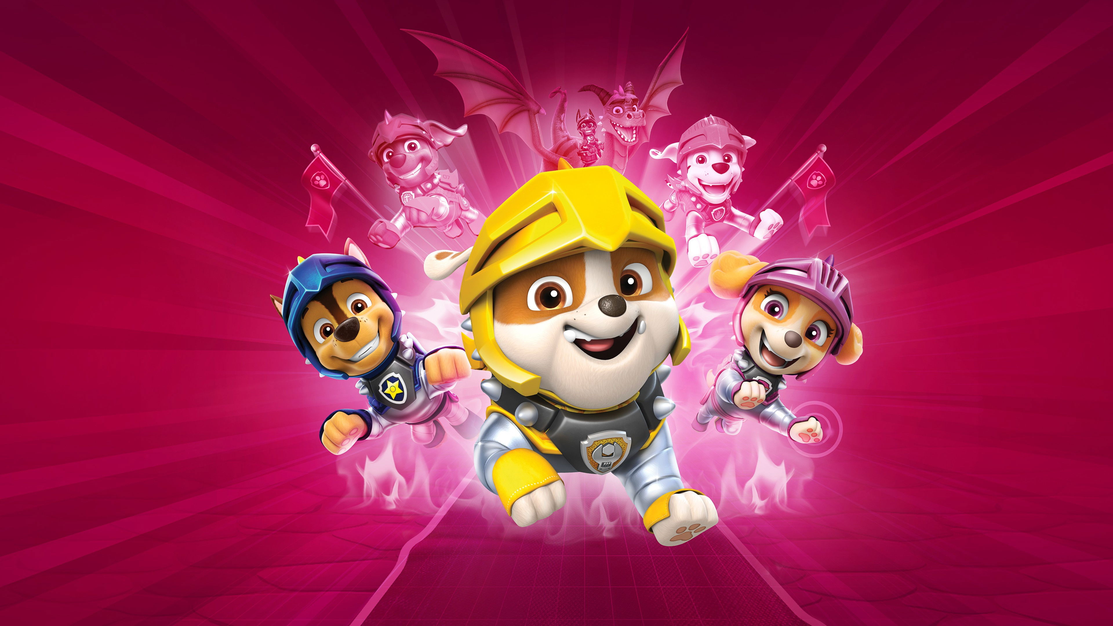 Backdrop for PAW Patrol: Rescue Knights
