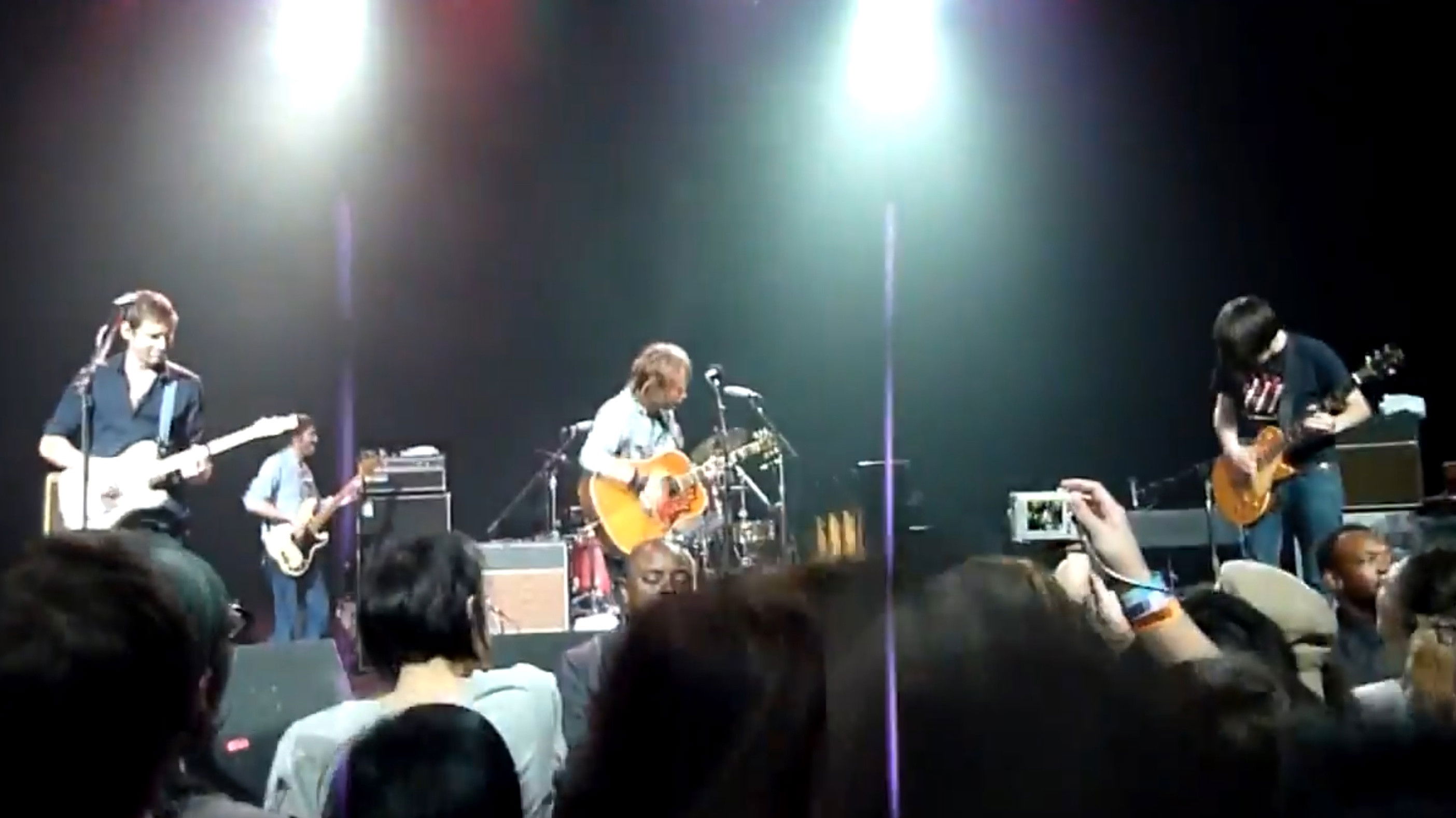 Backdrop for Radiohead for Haiti 2010