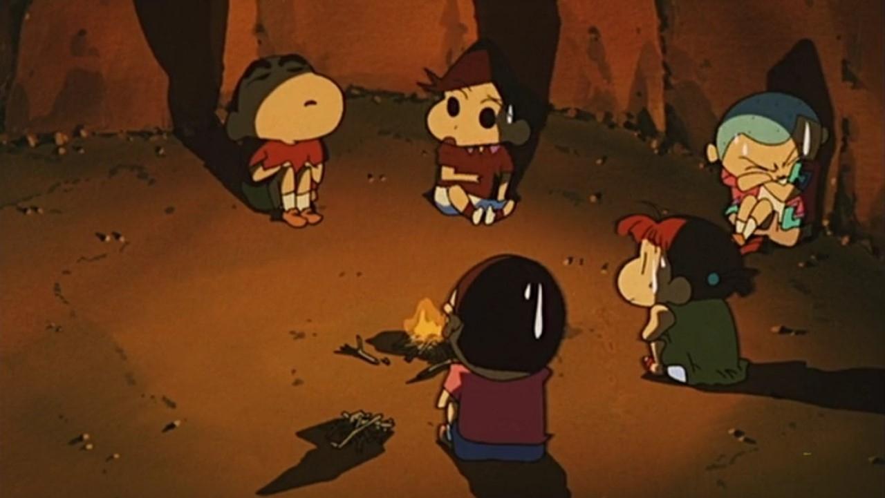 Backdrop for Crayon Shin-chan: A Storm-Invoking Jungle