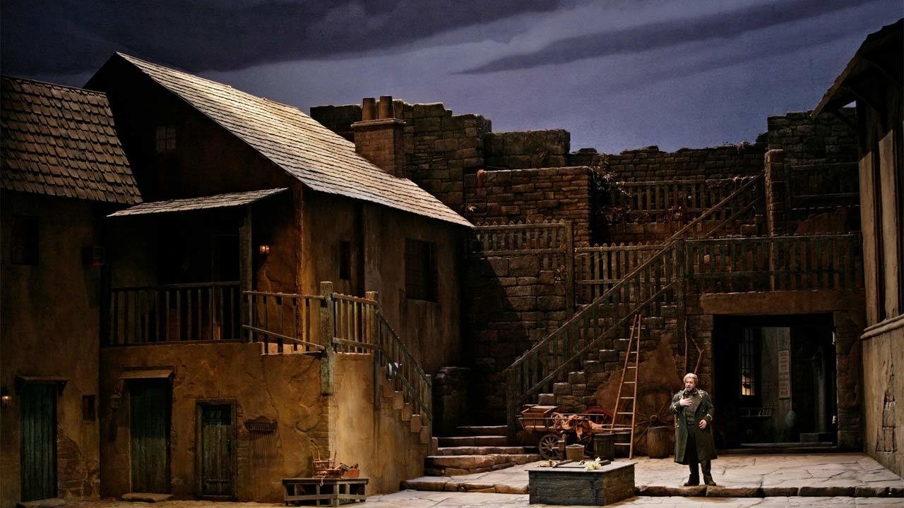 Backdrop for The Metropolitan Opera: Luisa Miller