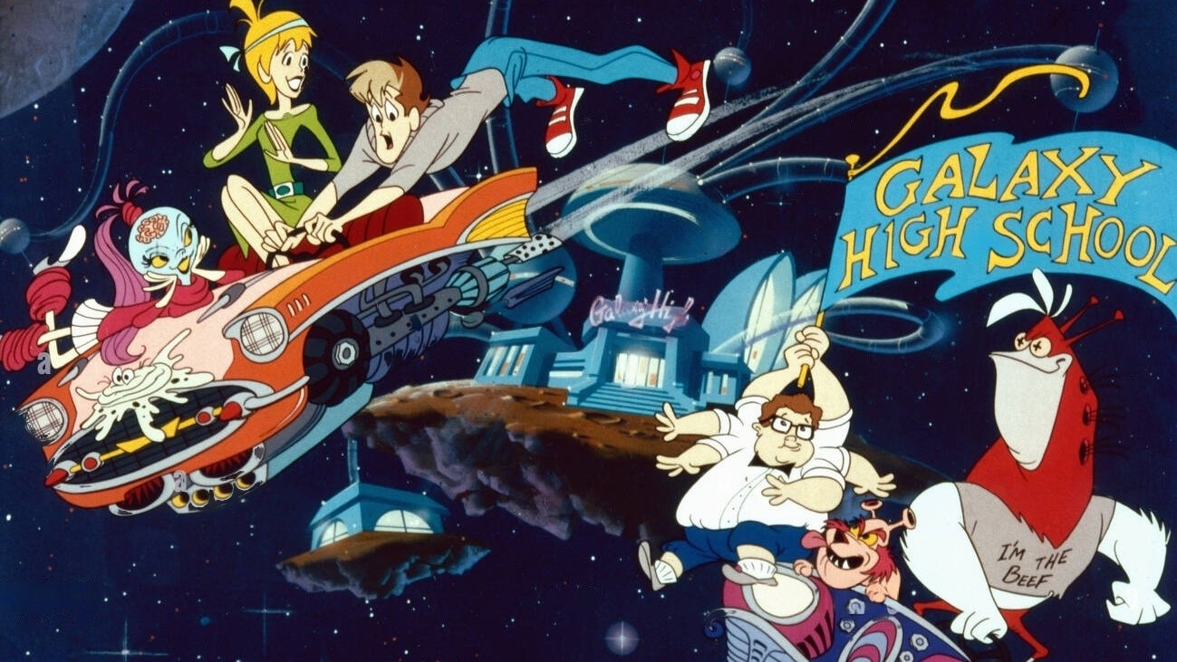 Backdrop for Galaxy High School