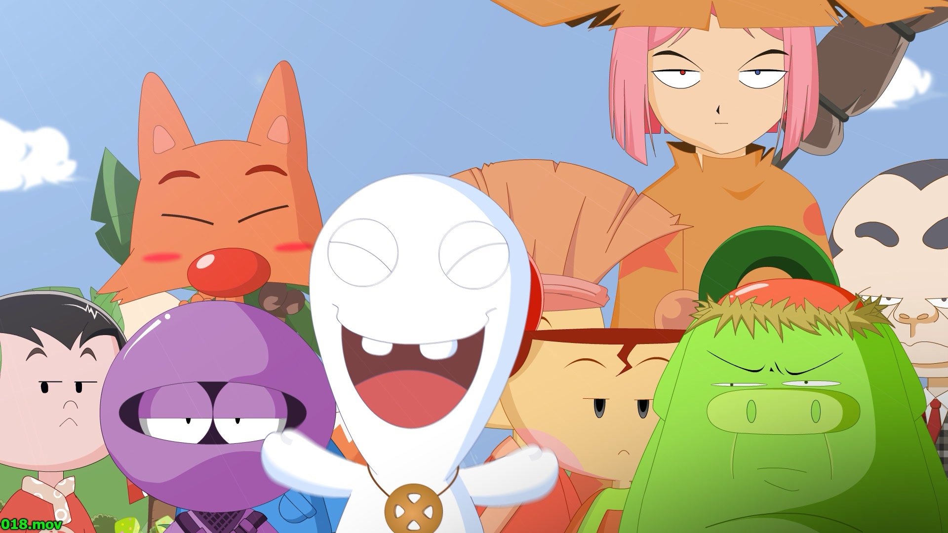 Backdrop for Happy Town