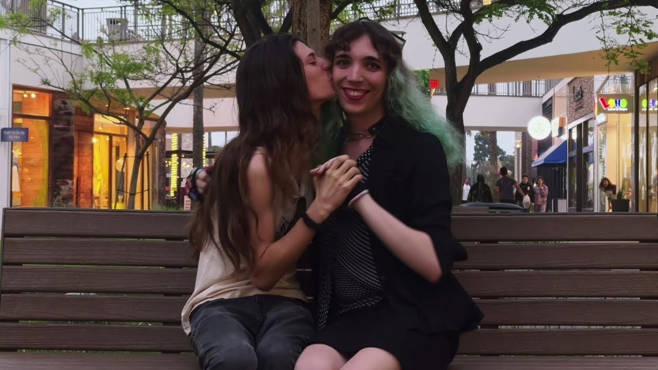 Backdrop for Necessity: Transgender Kiss