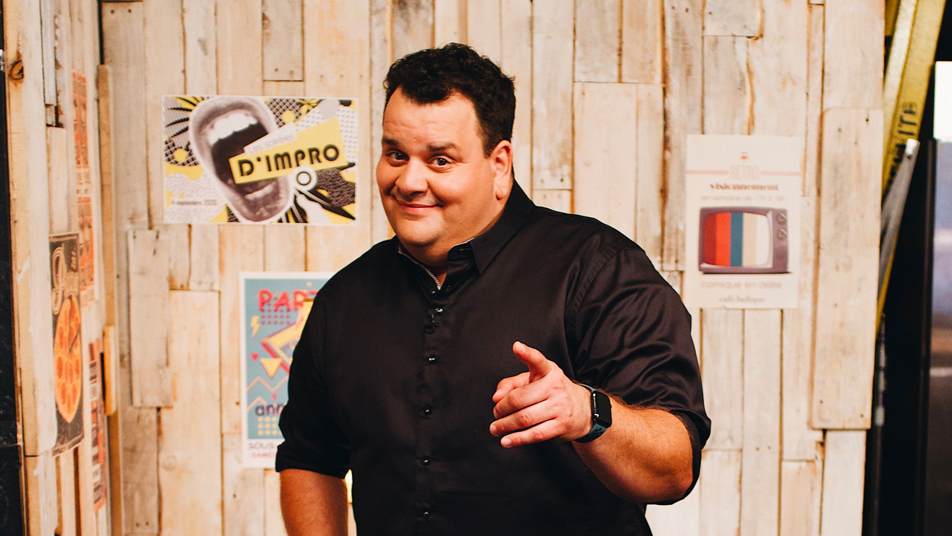 Backdrop for Cuvée comique