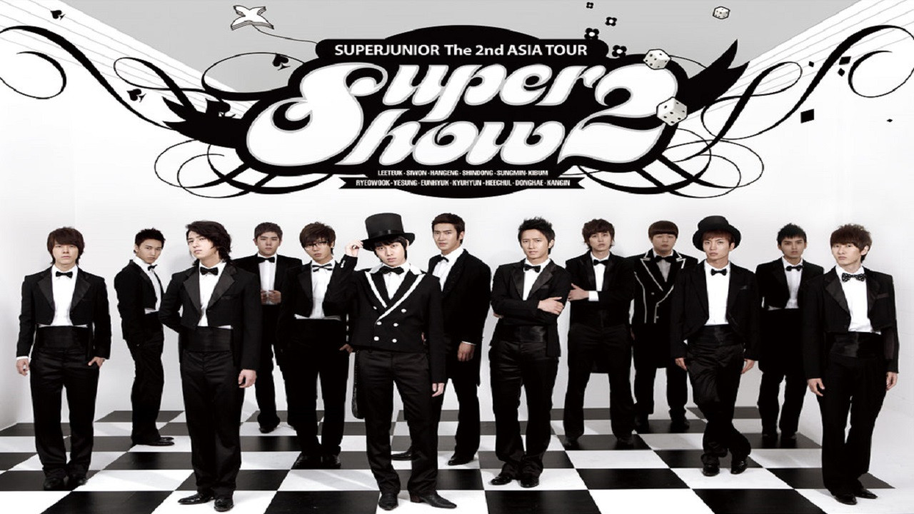 Backdrop for Super Junior World Tour - Super Show 2