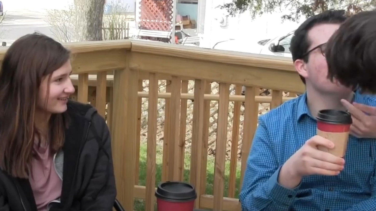 Backdrop for Chillin' at the Bank House Cafe