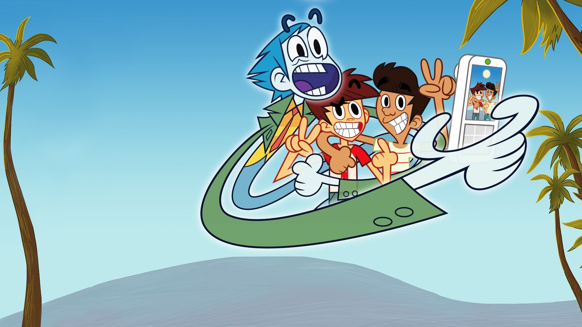 Backdrop for Dude, That's My Ghost!