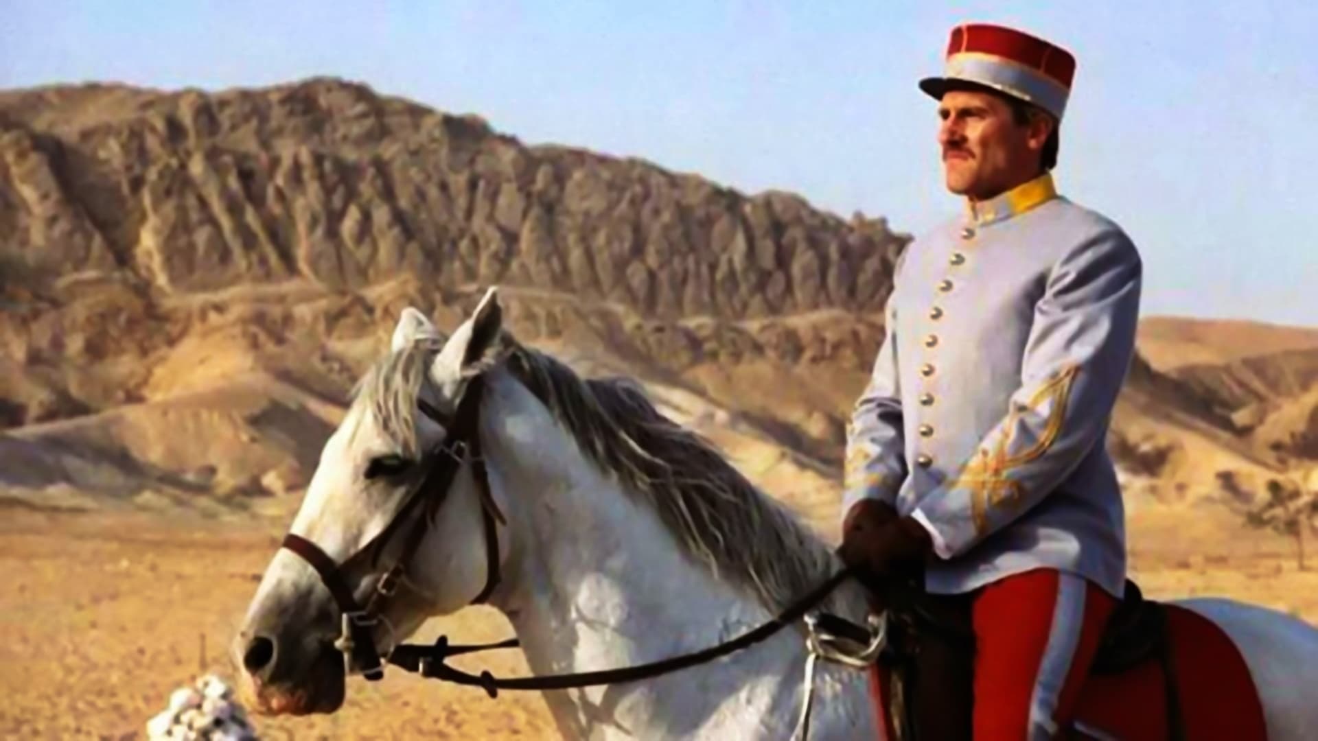 Backdrop for Fort Saganne