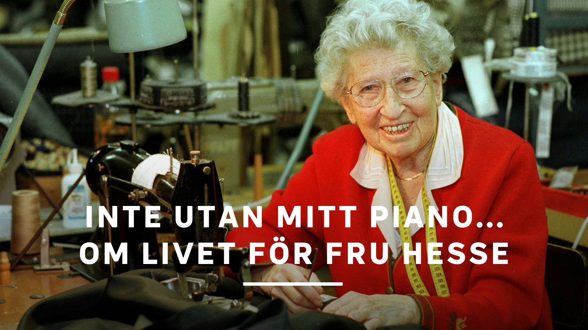 Backdrop for Inte utan mitt piano