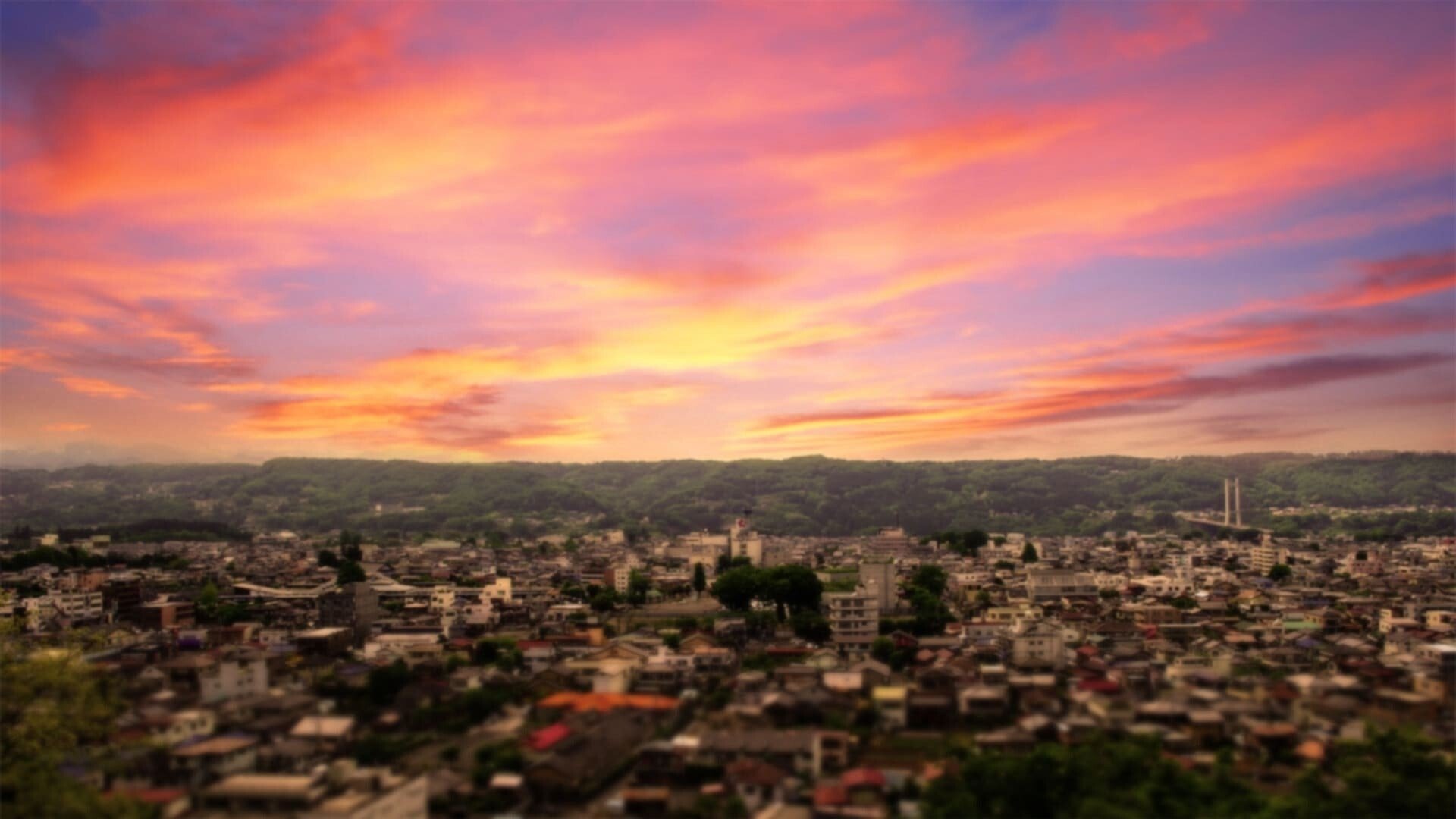 Backdrop for Twilight: Saya in Sasara