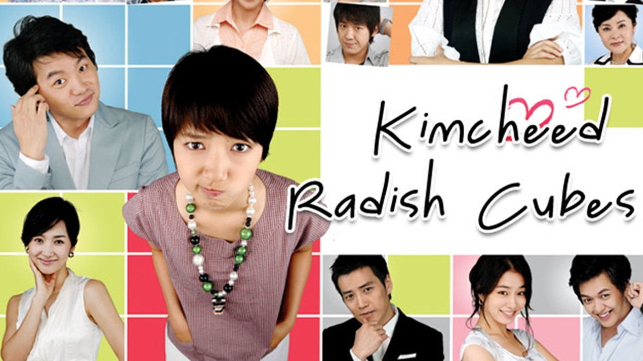 Backdrop for Kimcheed Radish Cubes