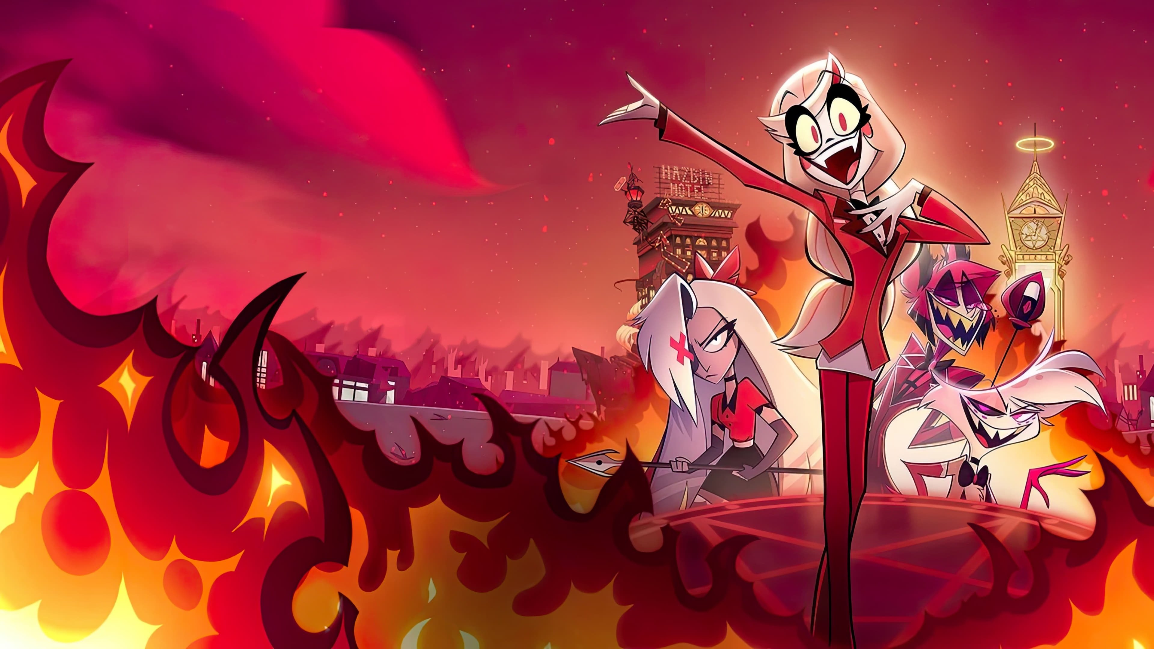 Backdrop for Hazbin Hotel