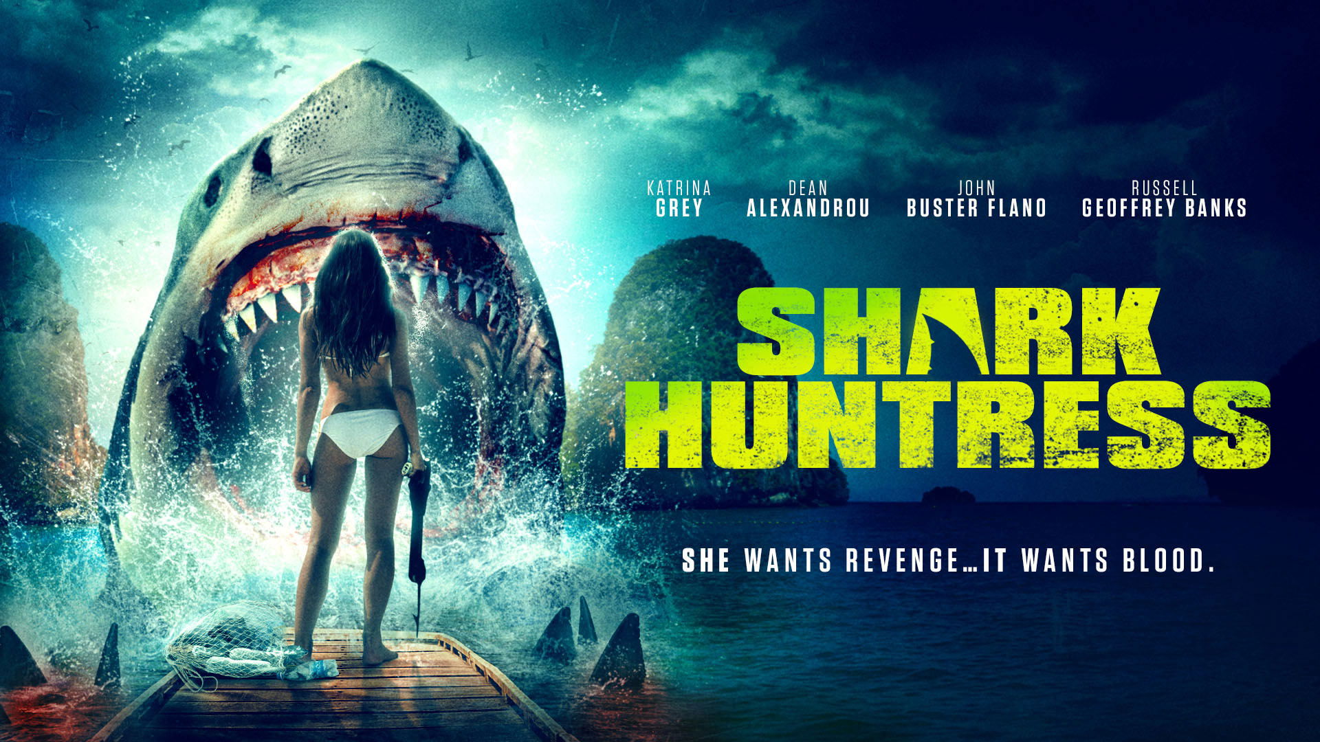 Backdrop for Shark Huntress