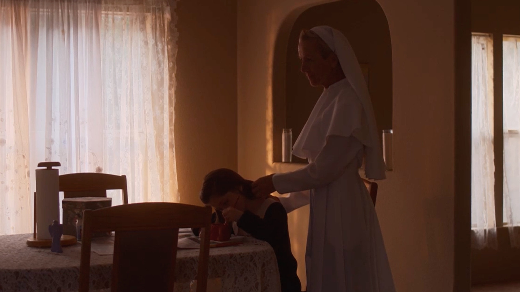 Backdrop for A Dark Haired Girl