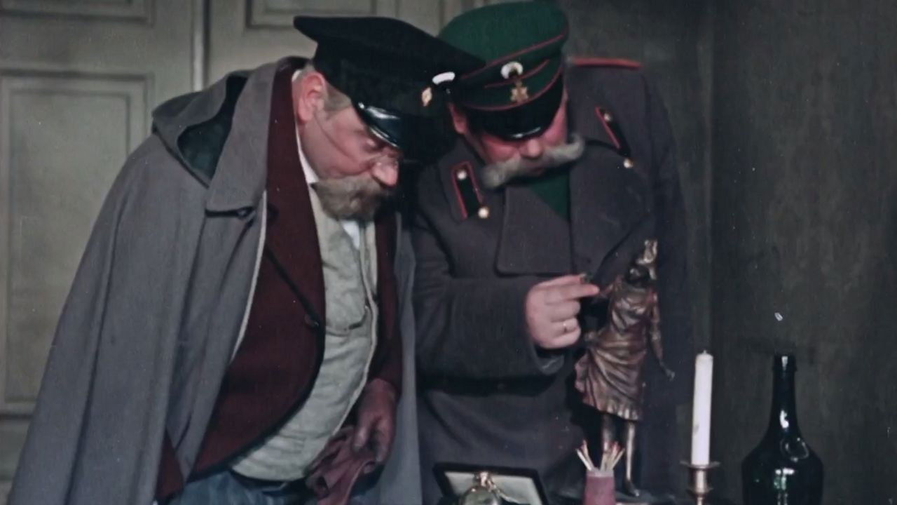 Backdrop for The Safety Match