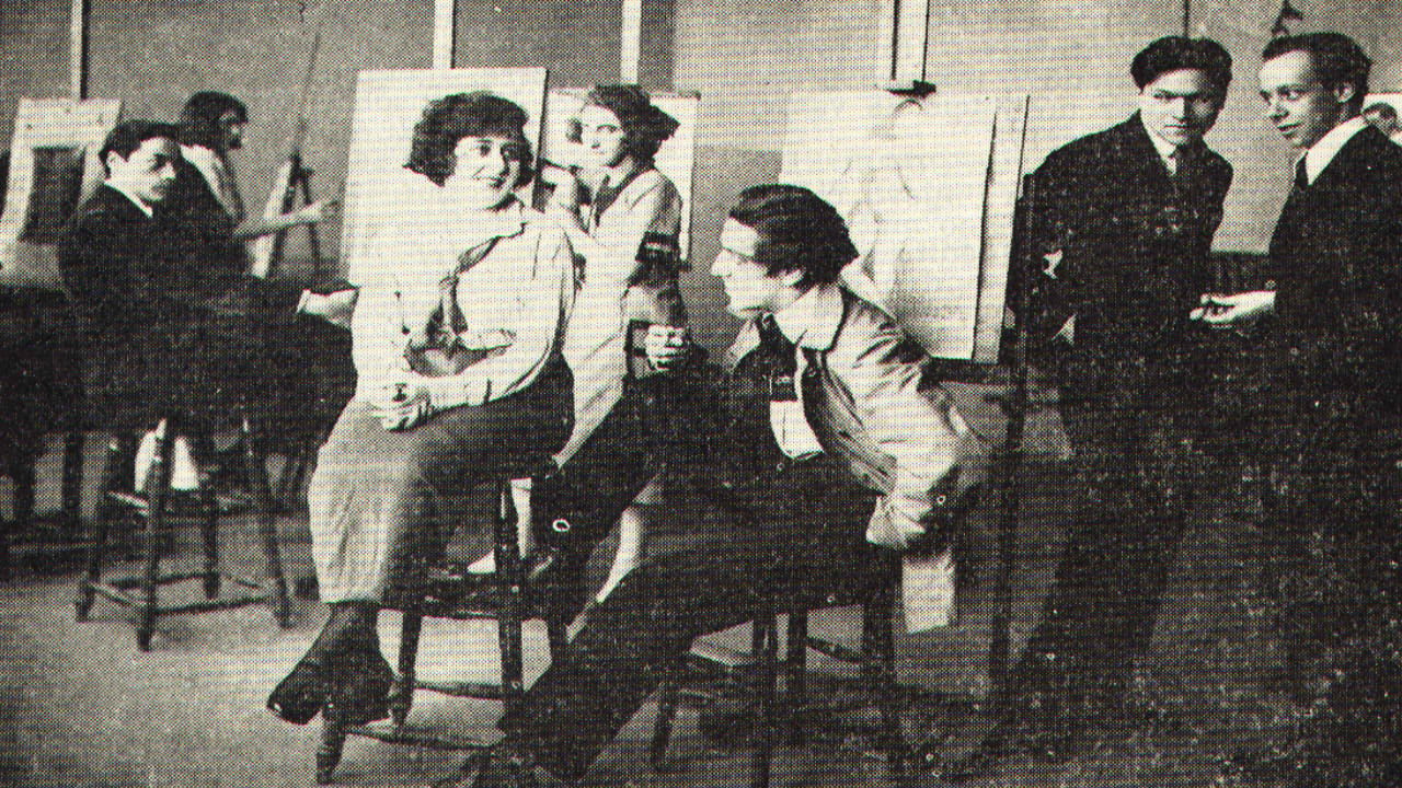 Backdrop for Los Payasos se van