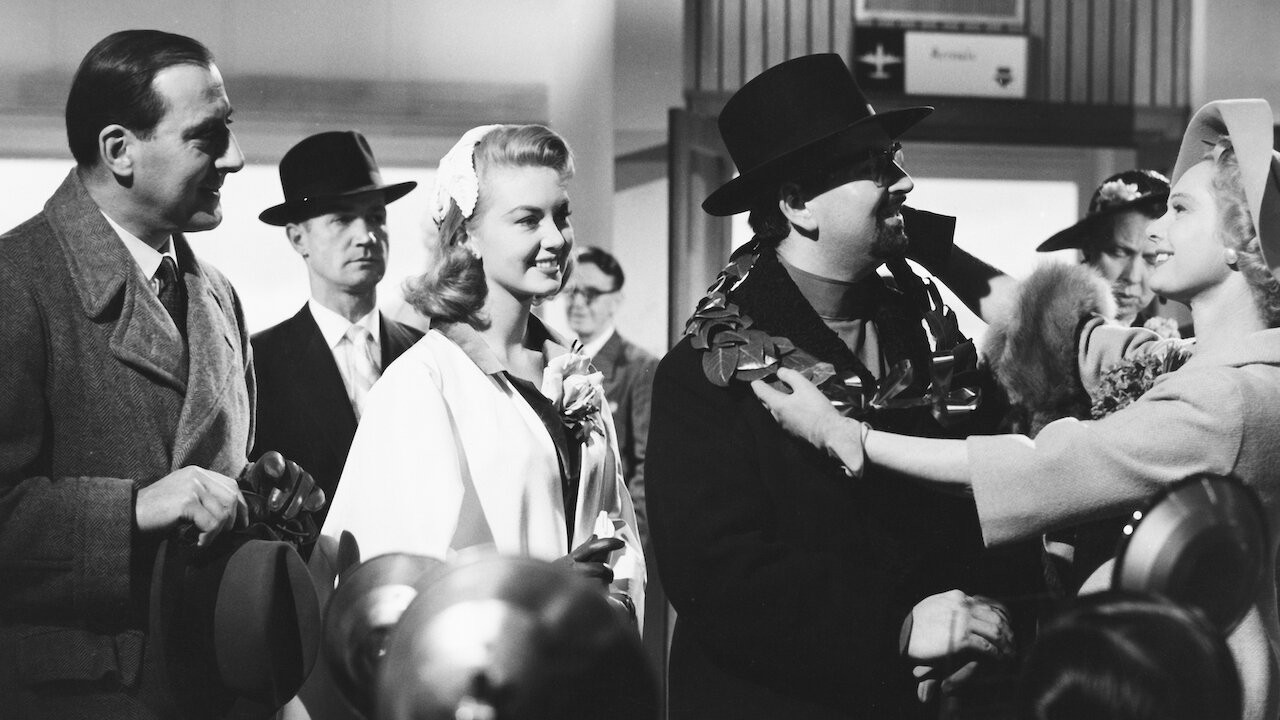 Backdrop for The Lady is a Square