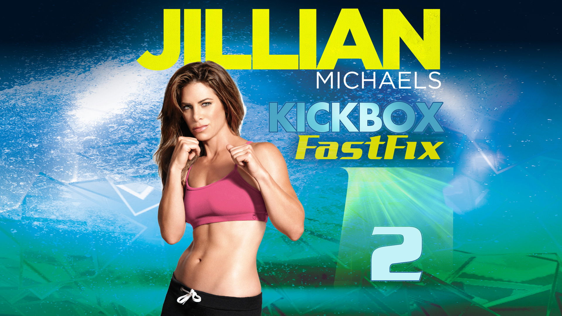 Backdrop for Jillian Michaels Kickbox FastFix - Workout 2
