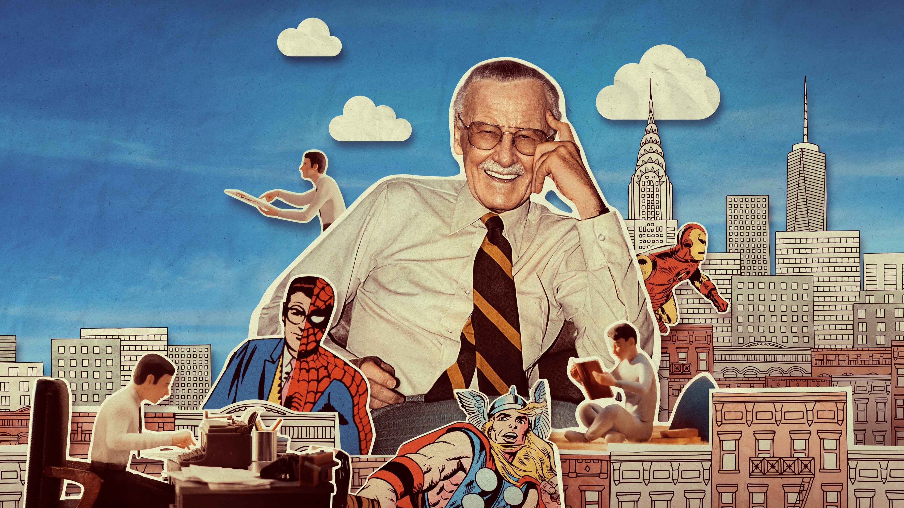 Backdrop for Stan Lee