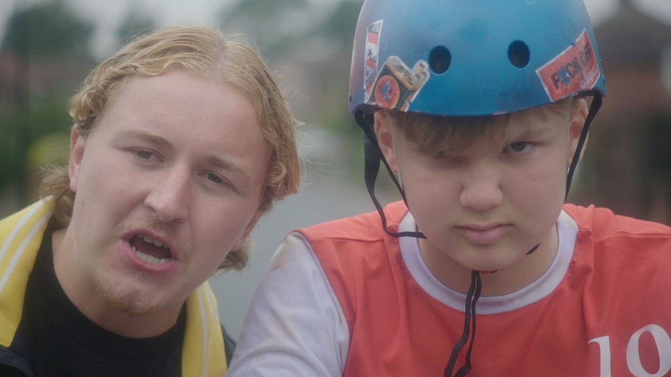 Backdrop for Cardboard Fort