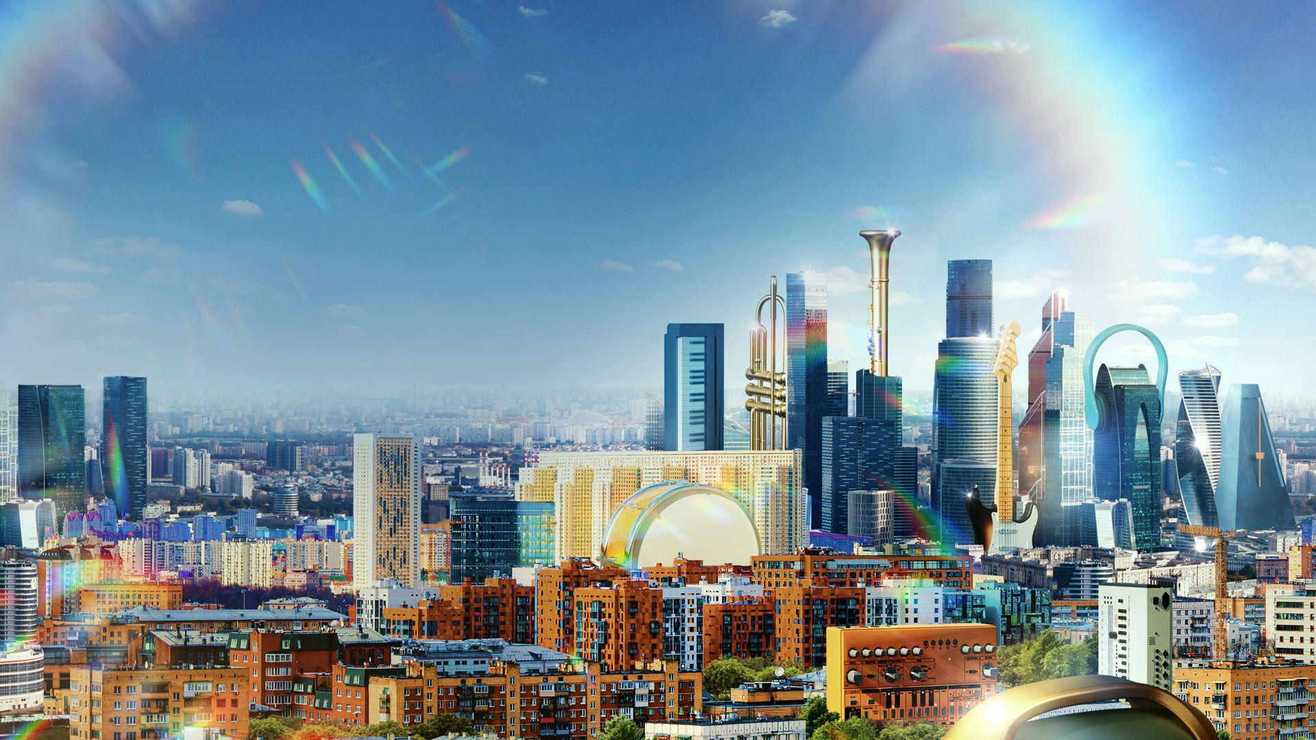 Backdrop for City of Music