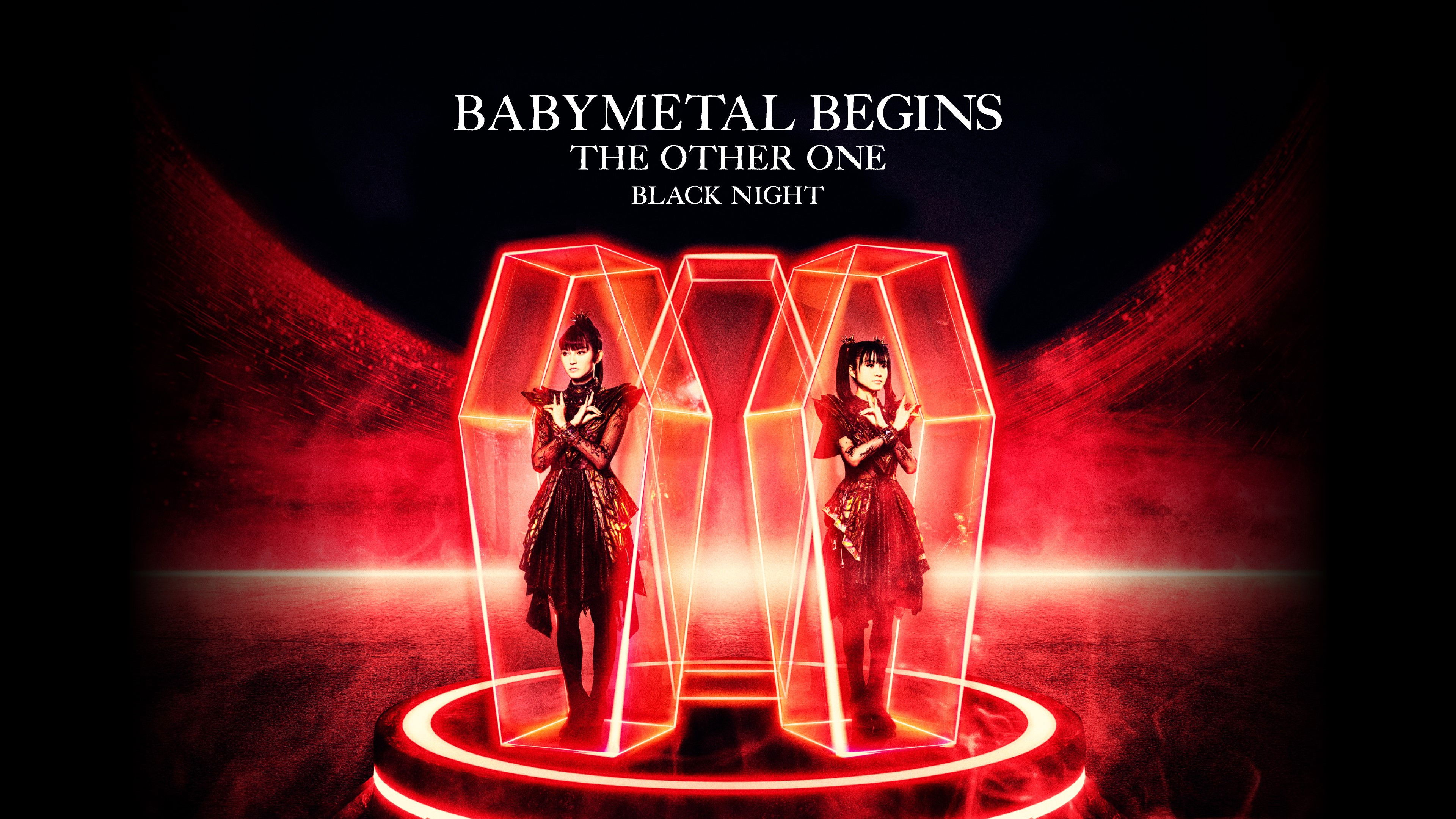 Backdrop for BABYMETAL BEGINS - THE OTHER ONE - "BLACK NIGHT"