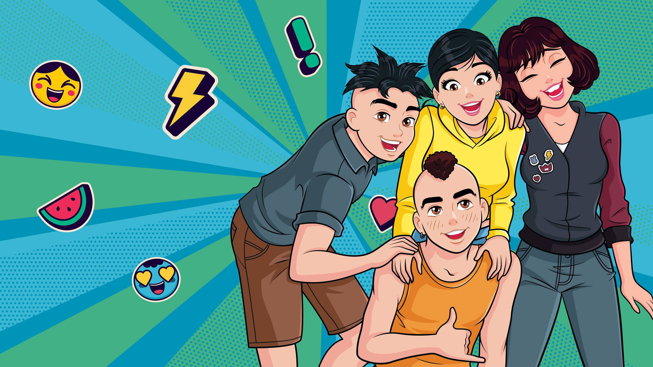 Backdrop for Turma da Mônica Jovem