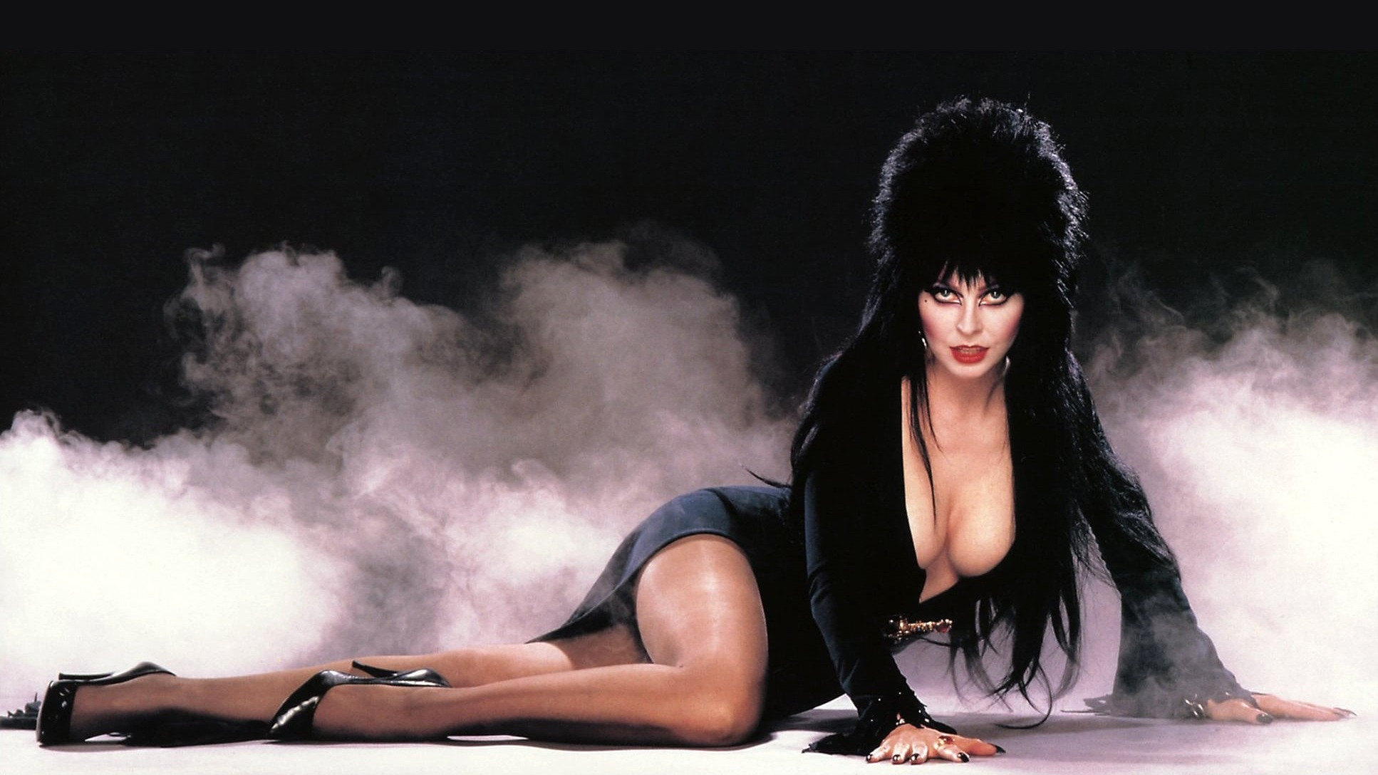 Backdrop for Too Macabre: The Making of Elvira, Mistress of the Dark