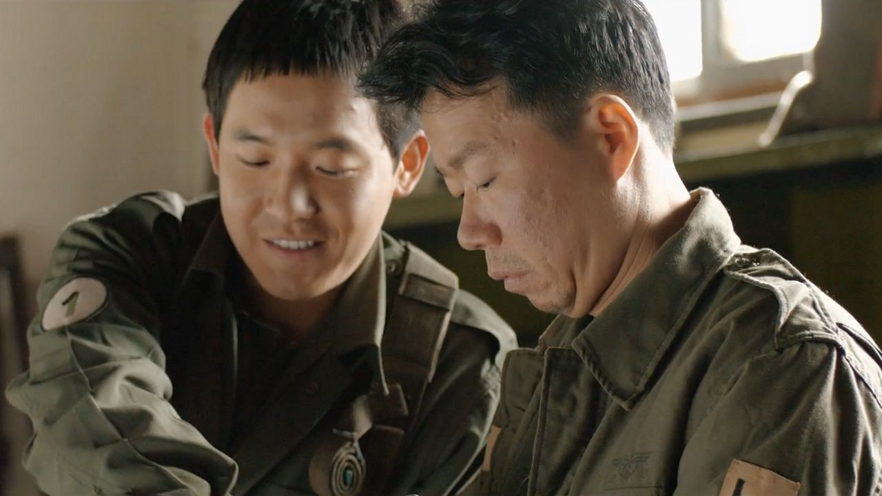 Backdrop for Soldier's Mementos