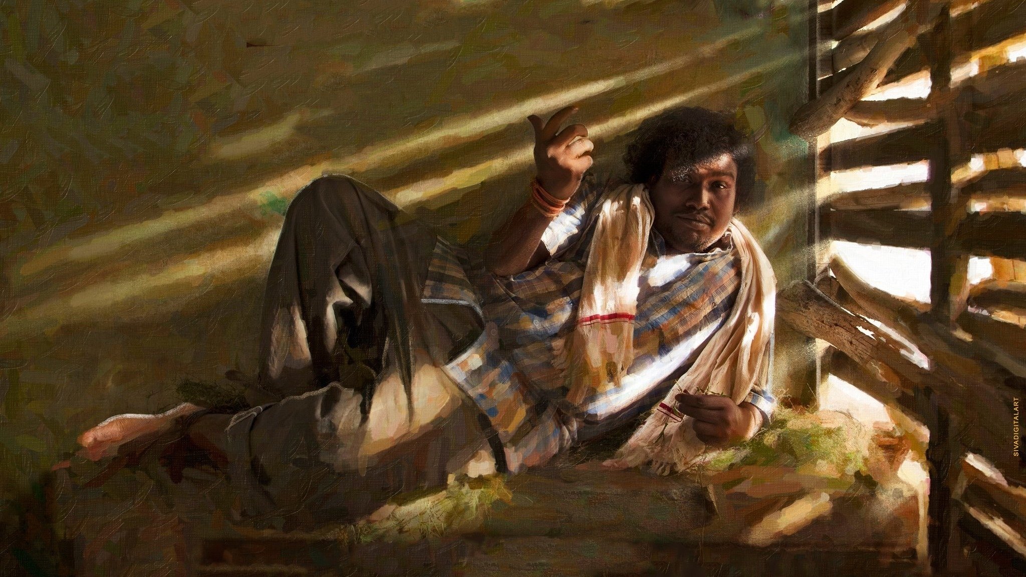 Backdrop for Mandela