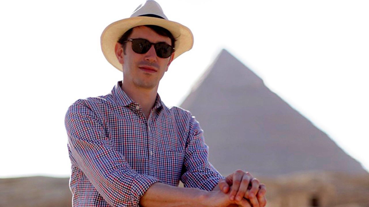 Backdrop for Treasures of Ancient Egypt