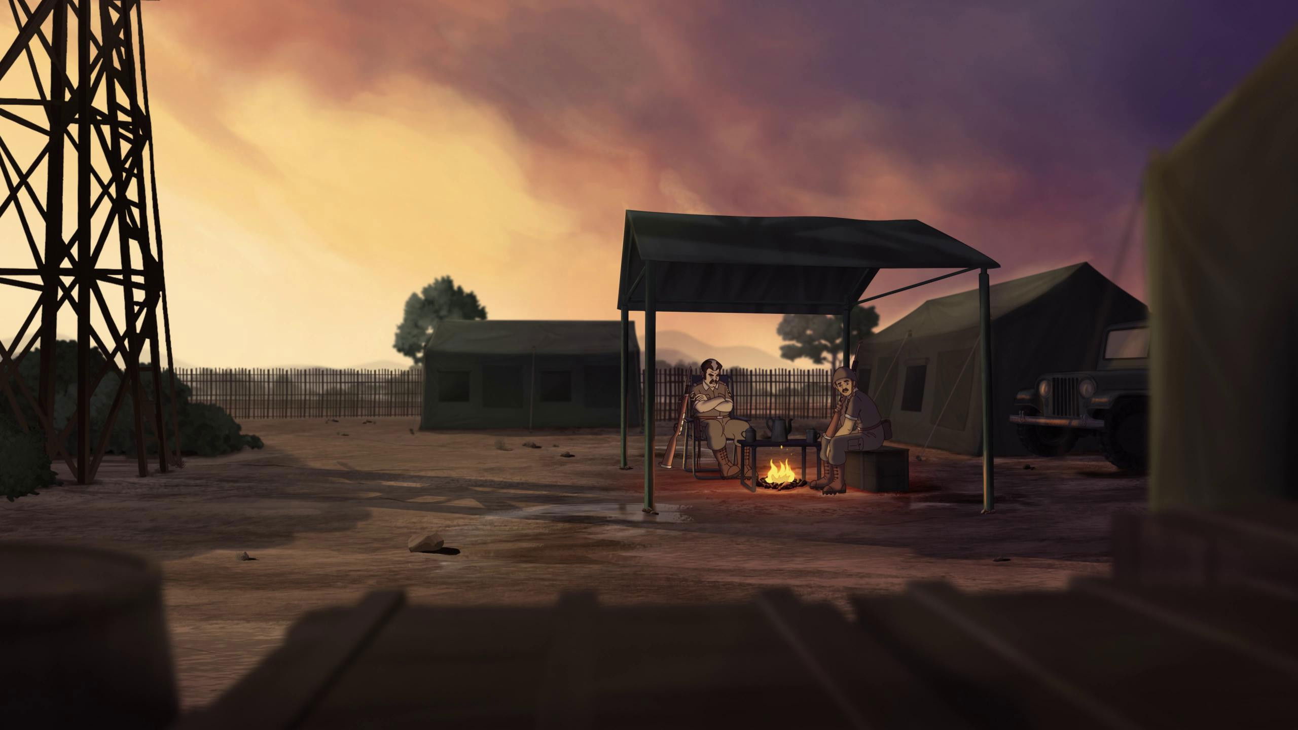 Backdrop for The Silent Route