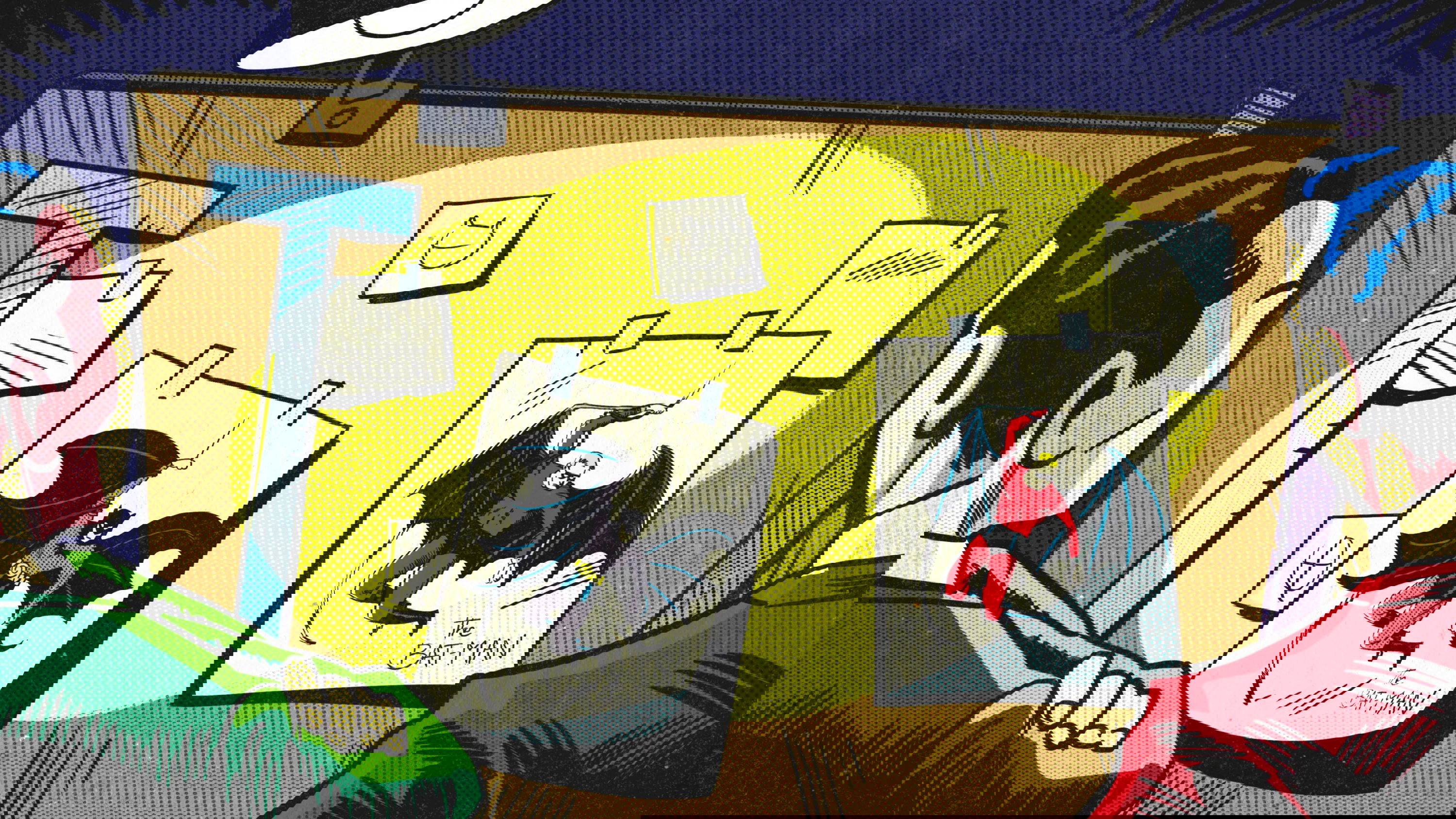 Backdrop for Batman & Bill