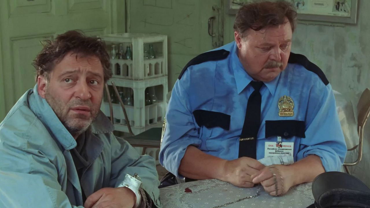 Backdrop for The Policemen and the Thieves