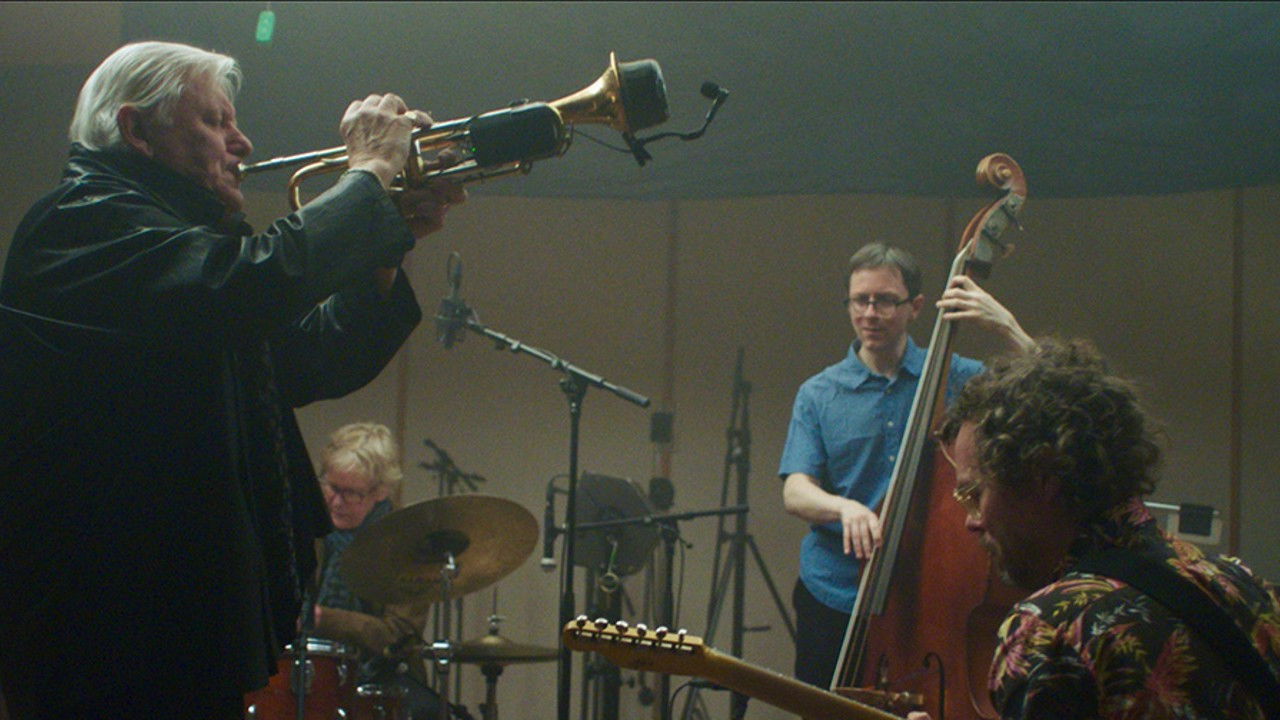 Backdrop for Music for Black Pigeons